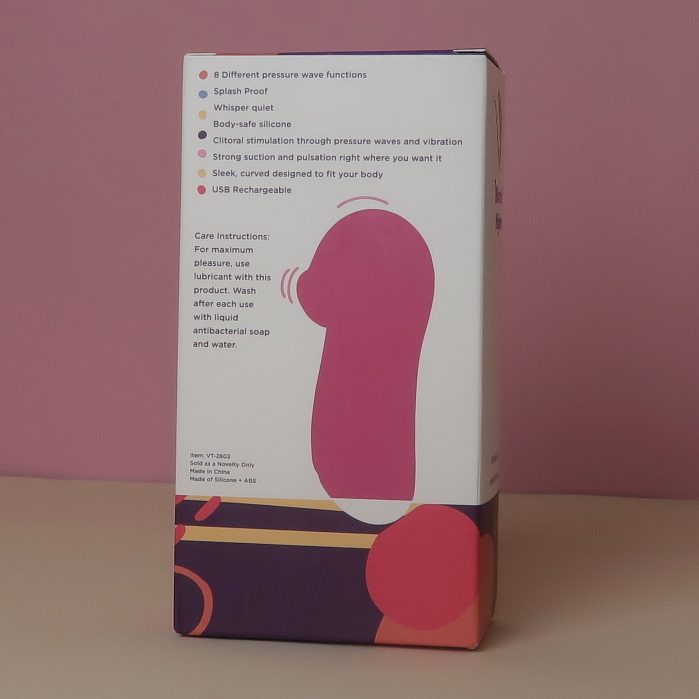 Beso XOXO Suction Vibrator