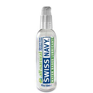 Swiss Navy Lubricant - All Natural 4oz pump