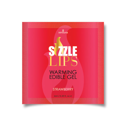 Sizzle Lips Edible Warming Gel