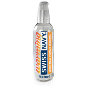 Swiss Navy Warming Lubricant 4oz. (water based)