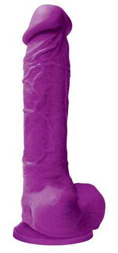 Colours Pleasures - 8" Dildo - Purple