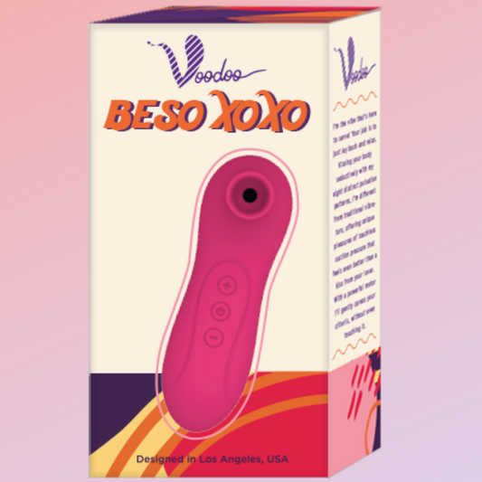 Beso XOXO Suction Vibrator