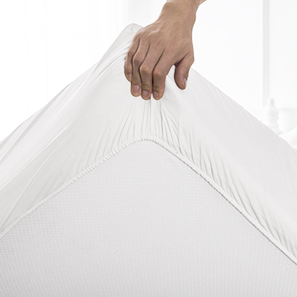 DIDIHOU Solid Color Waterproof Bed Sheet Smooth