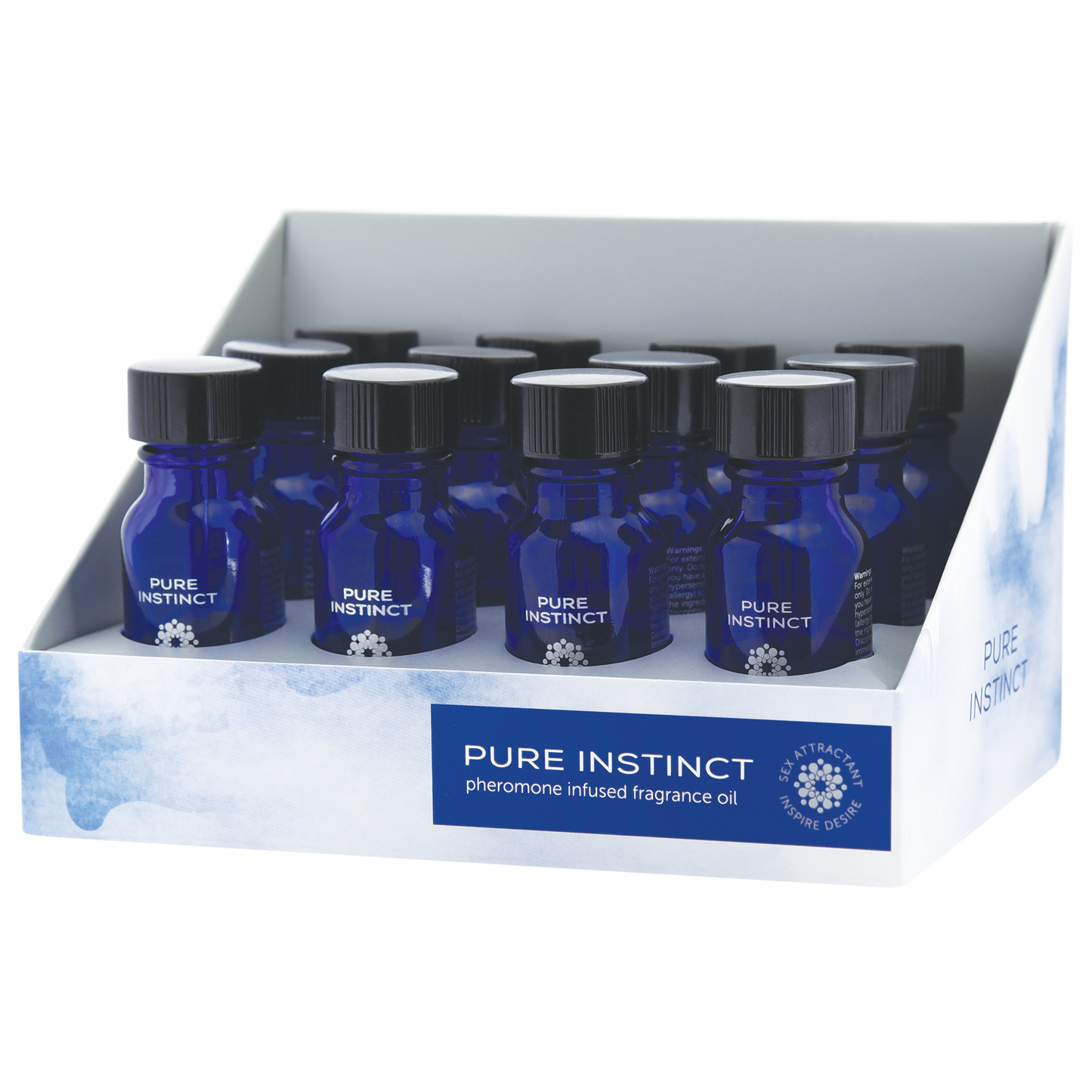 PURE INSTINCT Pheromone OIL - TRUE BLUE, 15 mL 12pc DISPLAY