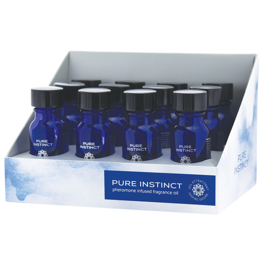 PURE INSTINCT Pheromone OIL - TRUE BLUE, 15 mL 12pc DISPLAY