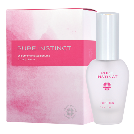 PURE INSTINCT Pheromone PERFUME - FOR HER .5 Fl. Oz.,