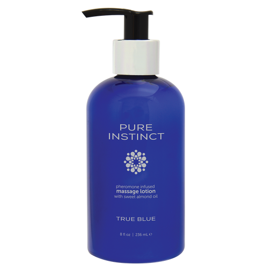 PURE INSTINCT Pheromone MASSAGE & BODY LOTION - TRUE BLUE