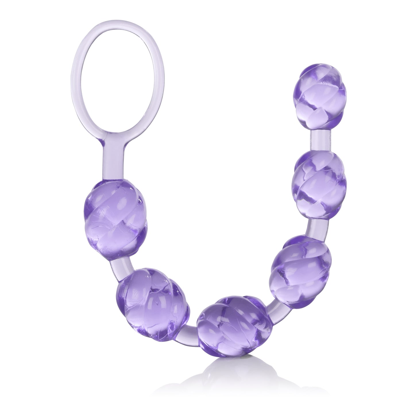 Swirl Pleasure Beads - Purple