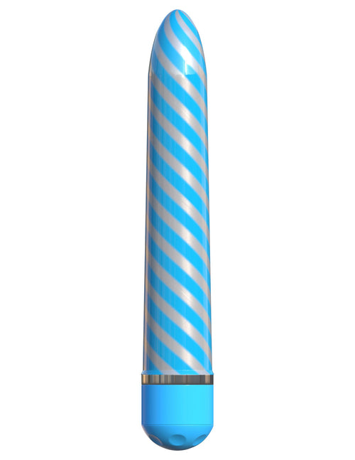 Sweet Swirl Vibrator - Blue